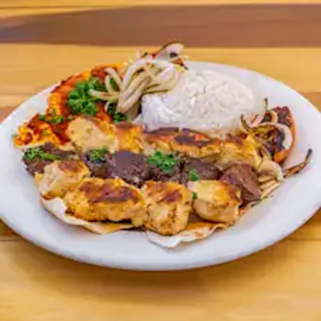 Chicken and Shish.